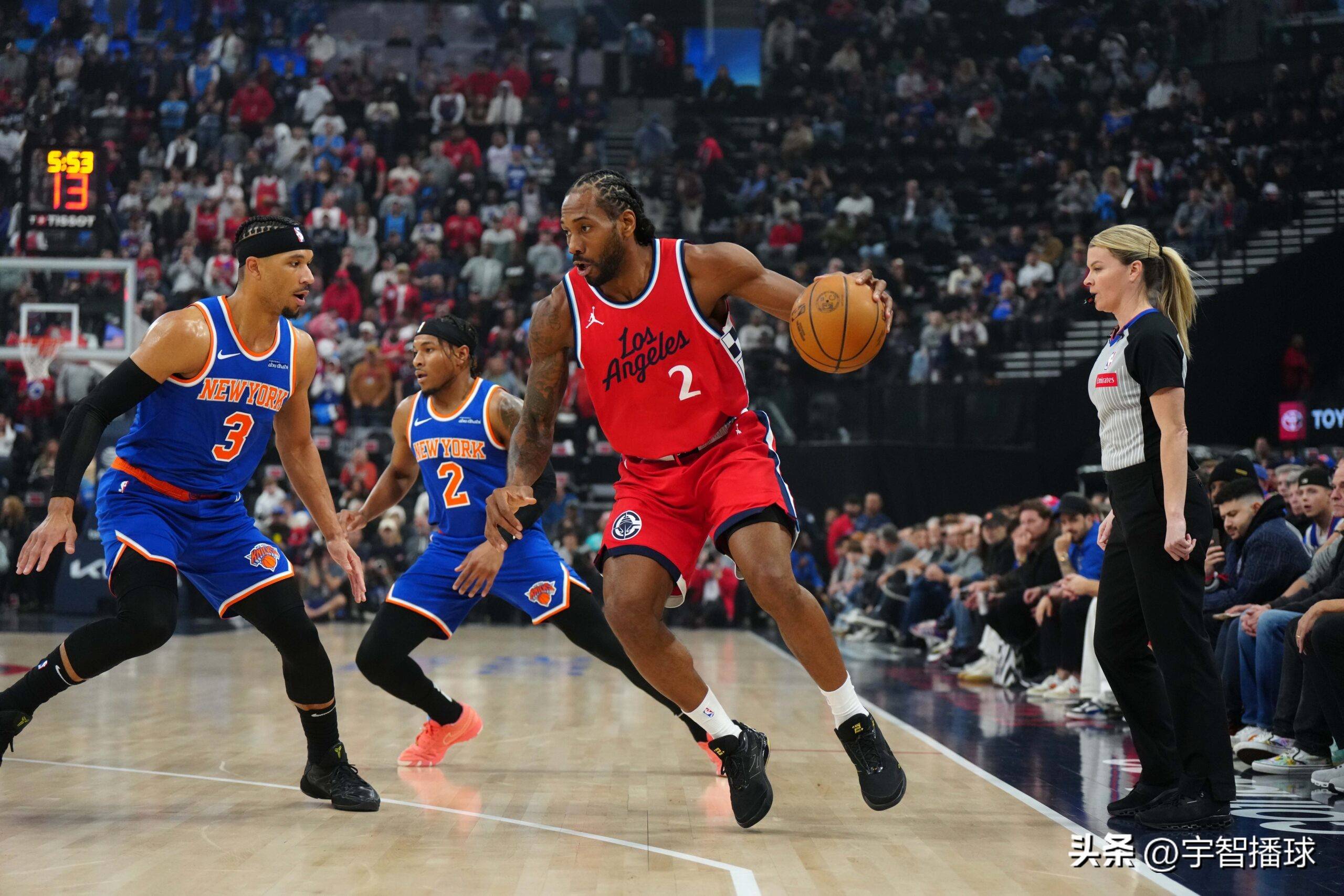 快船翻盘尼克斯,特雷杨惊艳世界 快船翻盘尼克斯,特雷杨惊艳世界