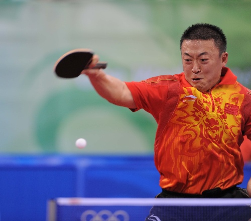 中国队碾压德国队,马琳关键制胜 中国队碾压德国队,马琳关键制胜